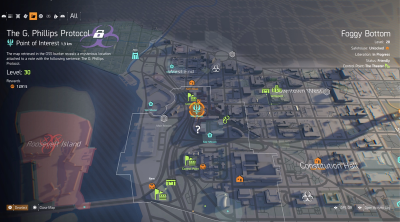 The mysterious G. Phillips Protocol mission has a custom icon not used anywhere else in the game, but the mission consists of opening a single door. Players are convinced there’s more to it.